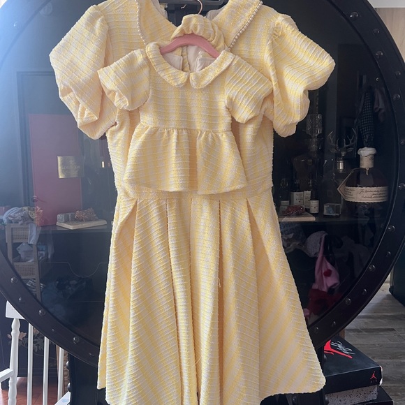 Charming Yellow Mommy & Me Set